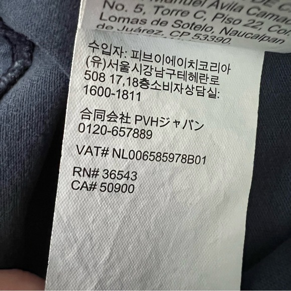 Calvin Klein Men’s Faded Dark Blue Jean Pants Size 32W 32L - Picture 10 of 11